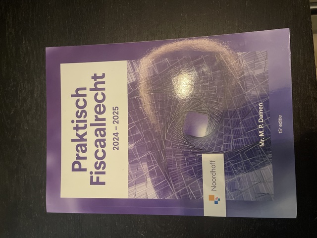 9789001043988-Praktisch-Fiscaalrecht-2024-2025