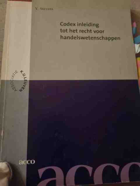 9789462925434-Codex-inleiding-tot-het-recht-voor-handelswetenschappen
