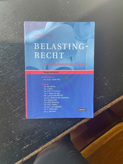9789463171694-Belastingrecht-Bachelors-Masters-2019-2020