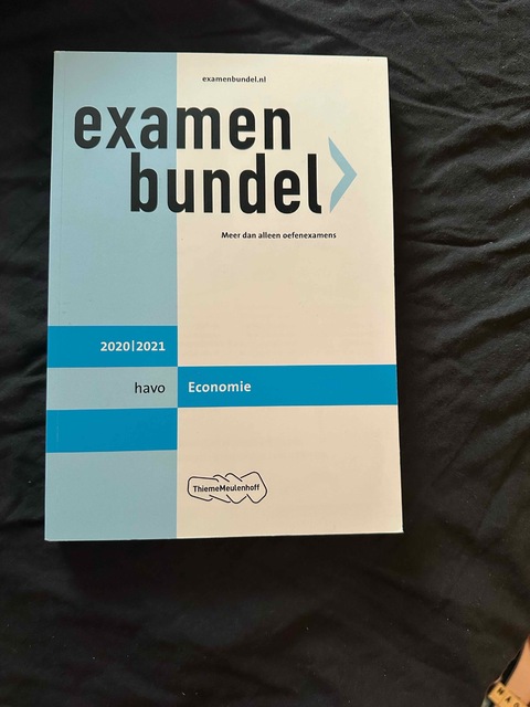 9789006781397-Examenbundel-havo-Economie-20202021