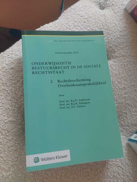 9789013146394-Onderwijseditie-Bestuursrecht-in-de-sociale-rechtsstaat-2.-Rechtsbescherming-Overheidsaansprakelijkheid