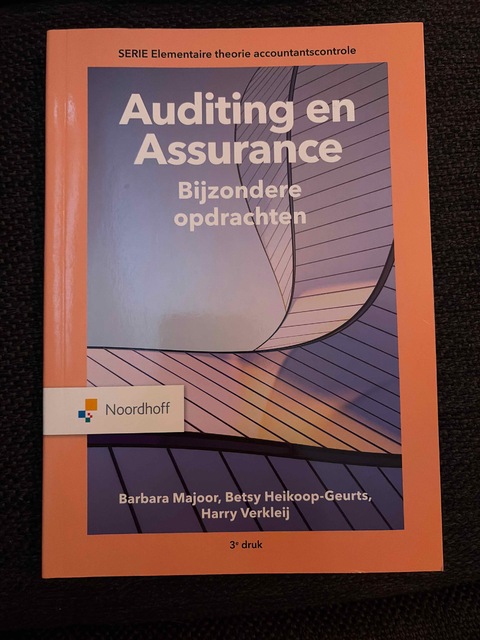 9789001278366-Auditing-en-Assurance-Bijzondere-opdrachten