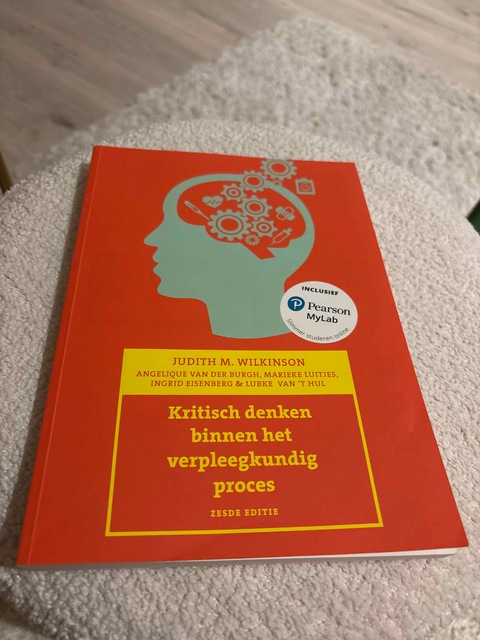 9789043037105-Kritisch-denken-binnen-het-verpleegkundig-proces-6e-editie-met-MyLab-NL-toegangscode