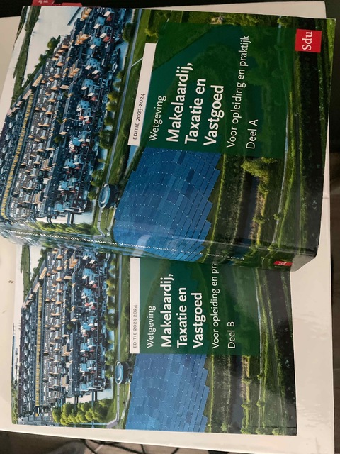 9789012408929-Wetgeving-Makelaardij-Taxatie-Vastgoed-2023-2024.-Deel-A-B