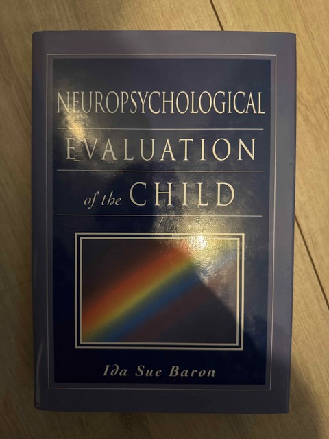 9780195147575-Neuropsychological-Evaluation-of-the-Child