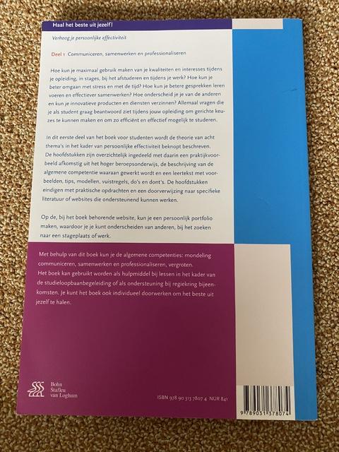 9789031378074-Haal-het-beste-uit-jezelf-Communiceren-samenwerken-en-professionaliseren