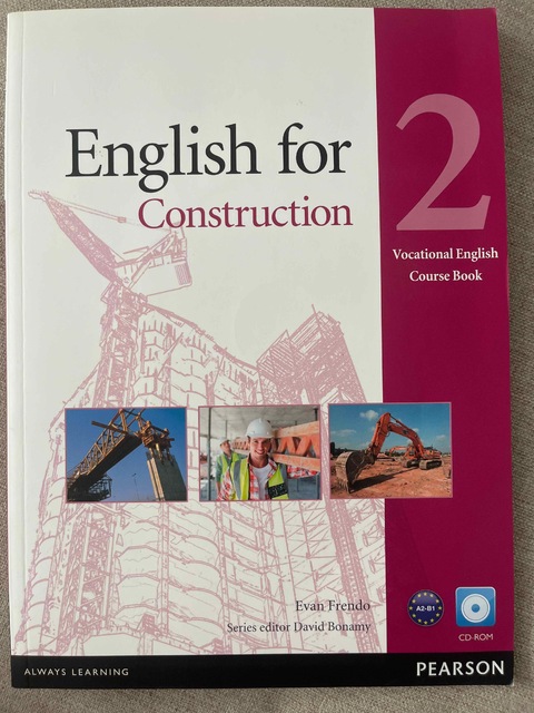 9781408269923-English-for-Construction-Level-2-Coursebook-and-CD-ROM-Pack
