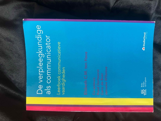 9789036818735-De-verpleegkundige-als-communicator