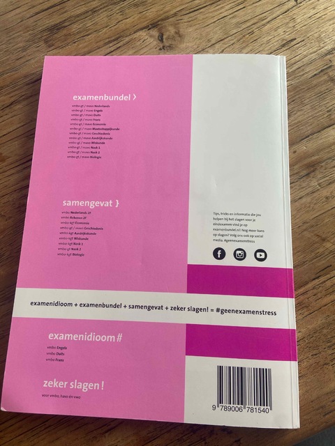 9789006781540-Examenbundel-vmbo-gtmavo-Nederlands-20202021