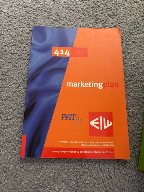 9789057840999-marketingplan-Deelkwalificatie-ondernemingsplan-detailhandel