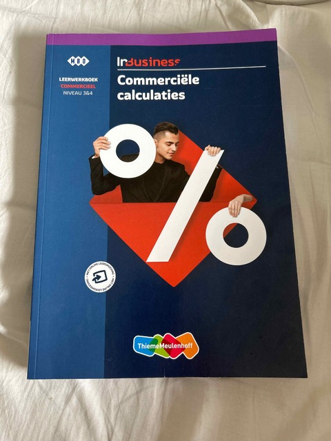 9789006315011-InBusiness-Commercieel-Commerciele-calculaties-Niveau-34-mbo-leerwerkboek