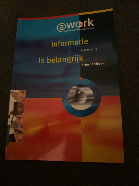 9789077882283-Atwork-Niveau-34-Informatie-is-belangrijk-Bronnenboek