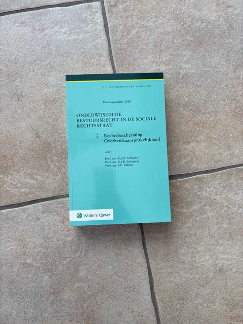 9789013146394-Onderwijseditie-Bestuursrecht-in-de-sociale-rechtsstaat-2.-Rechtsbescherming-Overheidsaansprakelijkheid