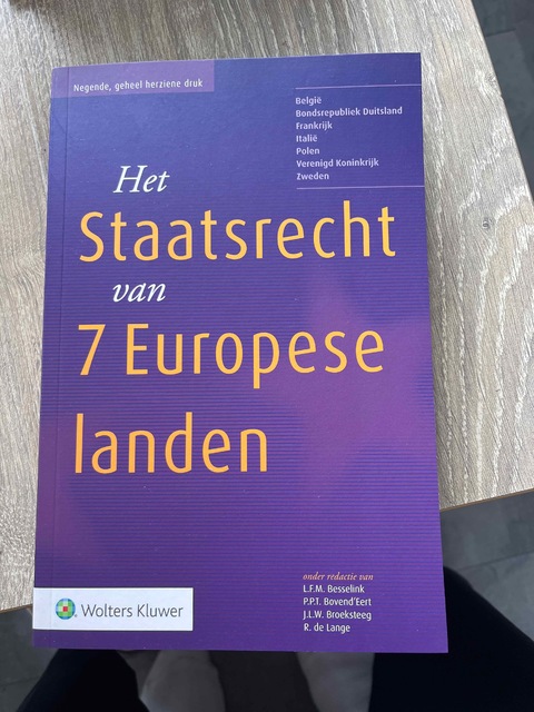 9789013133707-Het-Staatsrecht-van-7-Europese-landen