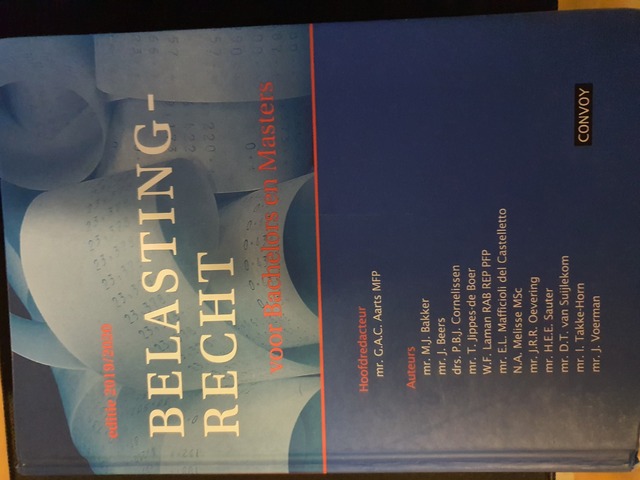 9789463171687-Belastingrecht-Bachelors-Masters-2019-2020