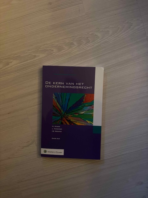 9789013164336-De-kern-van-het-ondernemingsrecht