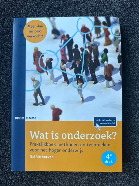 9789059316713-Wat-is-onderzoek-Methoden-en-technieken-voor-het-Hoger-Onderwijs-Praktijkboek