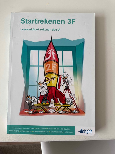 9789491699481-Startrekenen-3F-Rekenen-deel-A-Leerwerkboek