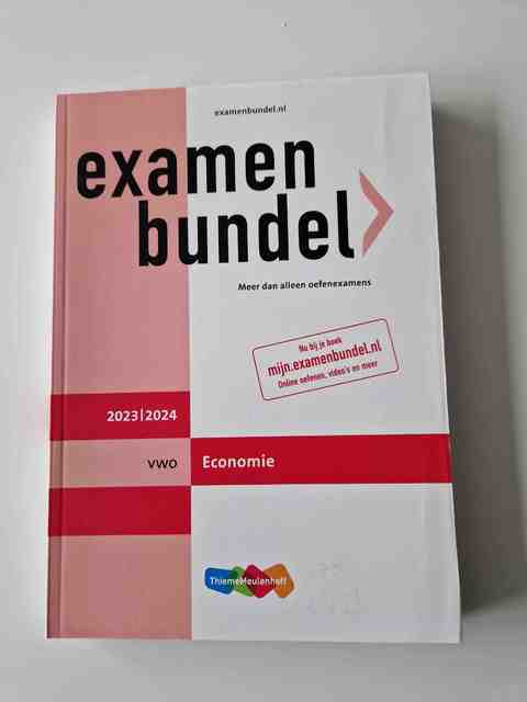 9789006648539-Examenbundel-vwo-Economie-20232024