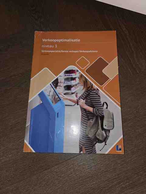 9789461719133-Verkoopoptimalisatie-Verkoopspecialisteerste-verkoperverkoopadviseur-niveau-3-theorie