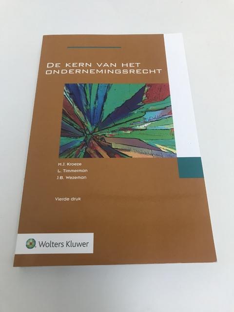 9789013133295-De-kern-van-het-ondernemingsrecht