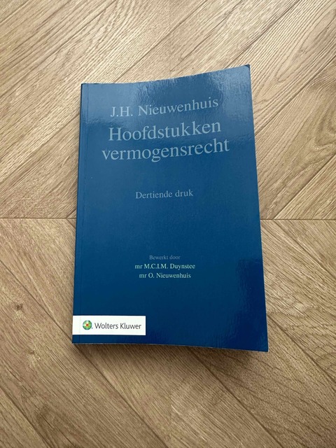 9789013167177-Hoofdstukken-vermogensrecht