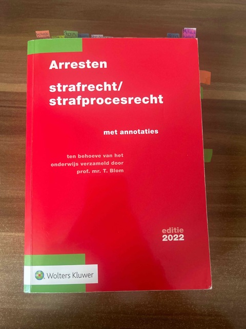 9789013167337-Arresten-strafrechtstrafprocesrecht-2022