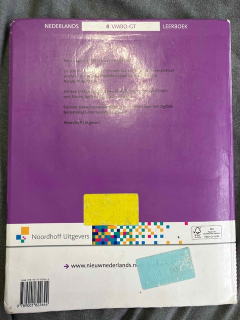 9789001822644-Nieuw-Nederlands-5e-ed-vmbo-gt-4-leerboek