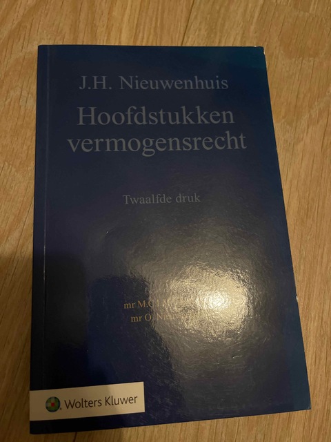 9789013140828-Hoofdstukken-vermogensrecht
