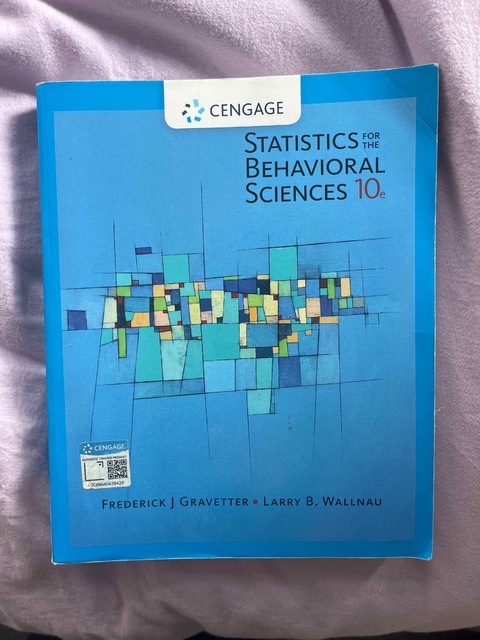 9781305504912-Statistics-for-The-Behavioral-Sciences