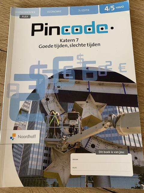 9789001753986-Pincode-Katern-7-goede-tijden-slechte-tijdenEconomie-45-havo-Leerwerkboek-flex