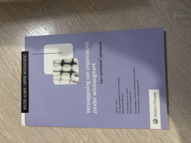 9789013131642-Verslaggeving-van-organisaties-zonder-winstoogmerk