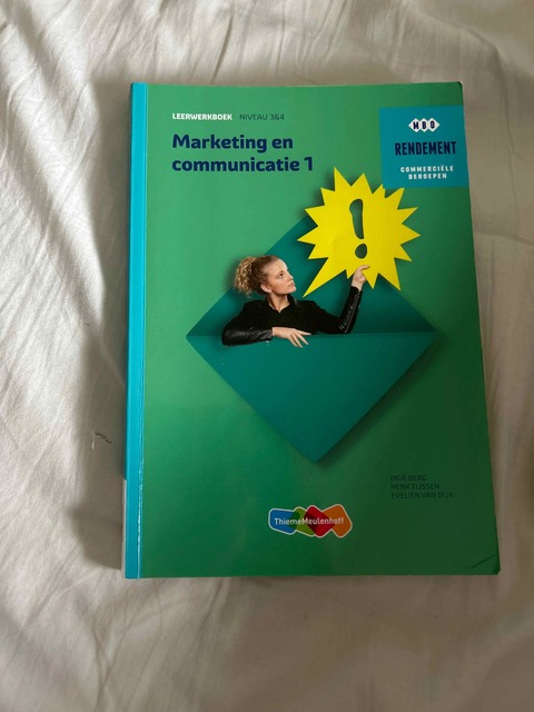 9789006372274-Marketing-communicatie-Niveau-34-Deel-1-Leerwerkboek