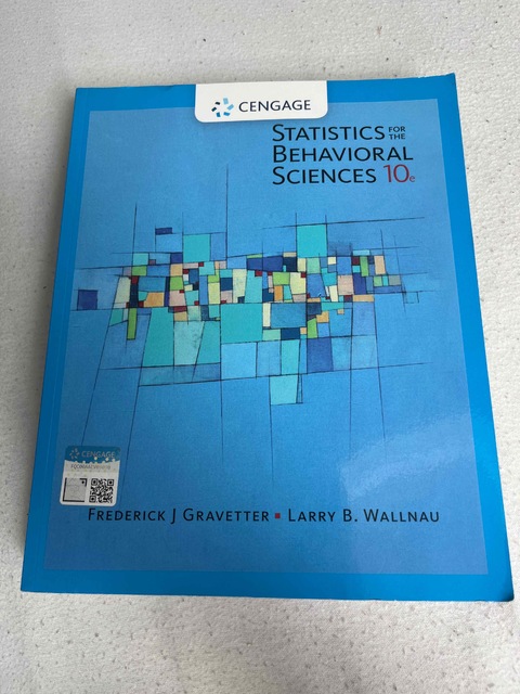 9781305504912-Statistics-for-The-Behavioral-Sciences