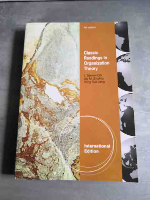 9780495833253-Classic-Readings-in-Organization-Theory-International-Edition