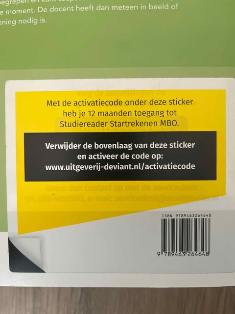 9789463264648-Studiereader-Startrekenen-MBO-niveau-3-en-4-Werkboek