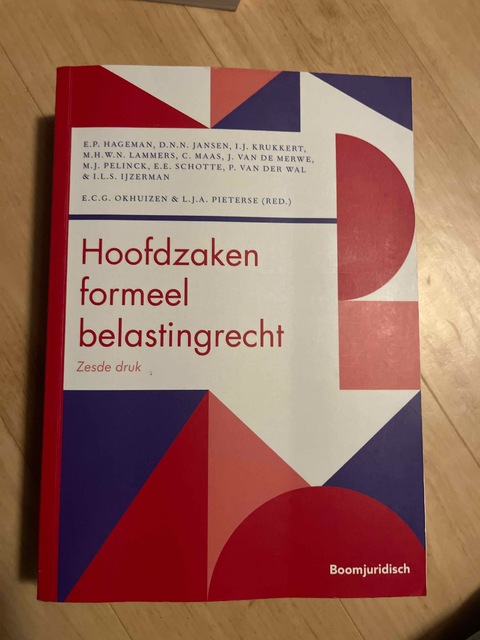 9789462905467-Hoofdzaken-formeel-belastingrecht