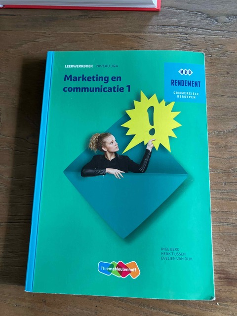 9789006372274-Marketing-communicatie-Niveau-34-Deel-1-Leerwerkboek