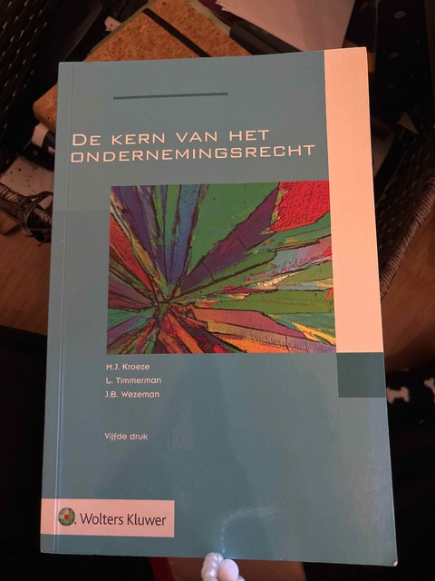 9789013151800-De-kern-van-het-ondernemingsrecht