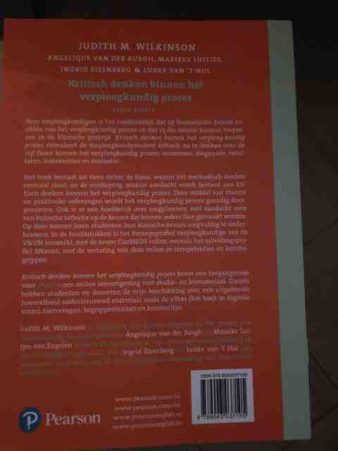 9789043037105-Kritisch-denken-binnen-het-verpleegkundig-proces-6e-editie-met-MyLab-NL-toegangscode