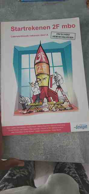 9789491699894-Startrekenen-2F-mbo-Leerwerkboek-rekenen-deel-A