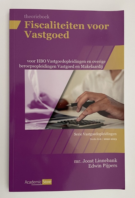 9789083241692-Fiscaliteiten-voor-Vastgoed-2022-2023