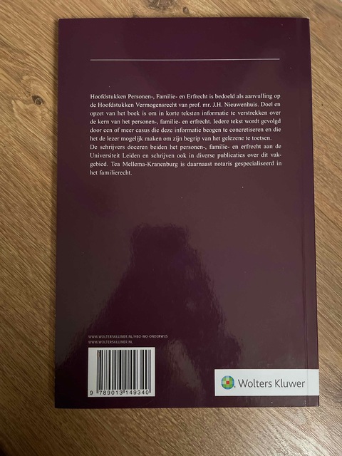 9789013149340-Hoofdstukken-personen-familie-en-erfrecht