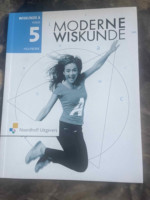9789001861674-Moderne-Wiskunde-wiskunde-A-Havo-5-hulpboek