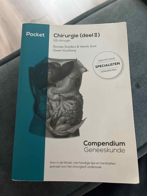 9789083050874-Pocketversie-Compendium-Geneeskunde-deel-II