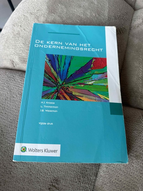 9789013151800-De-kern-van-het-ondernemingsrecht