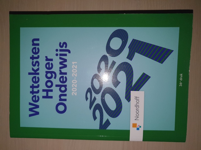 9789001593285-Wetteksten-Hoger-Onderwijs-2020-2021