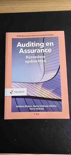 9789001278366-Auditing-en-Assurance-Bijzondere-opdrachten