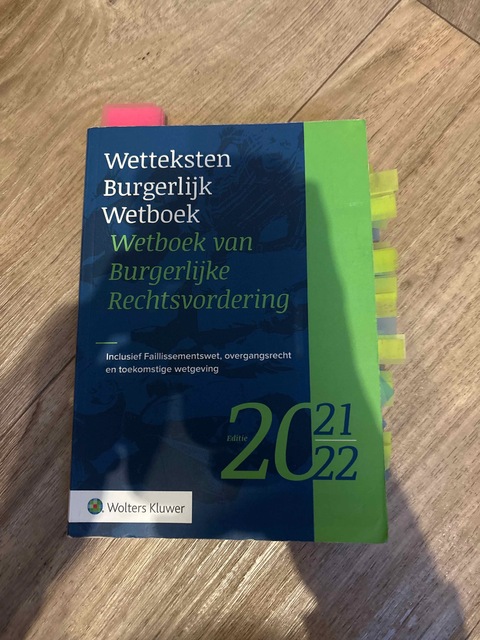 9789013162066-Wetteksten-Burgerlijk-WetboekWetboek-van-Burgerlijke-Rechtsvordering-2021-2022
