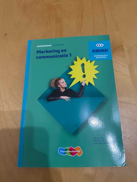 9789006372274-Marketing-communicatie-Niveau-34-Deel-1-Leerwerkboek